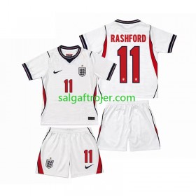 England Marcus Rashford 11 Fodboldtrøjer Børn Hjemmebanesæt World Cup 2026 Kort ærmer